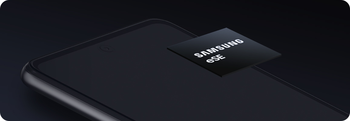Samsung eSE protects sensitive data in the device safely against any attack.